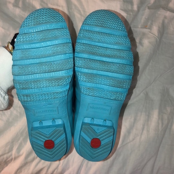 Blue Hunter Boots - Picture 3 of 3
